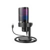 Fifine AMPLIGAME A9 RGB USB Black Gaming Microphone